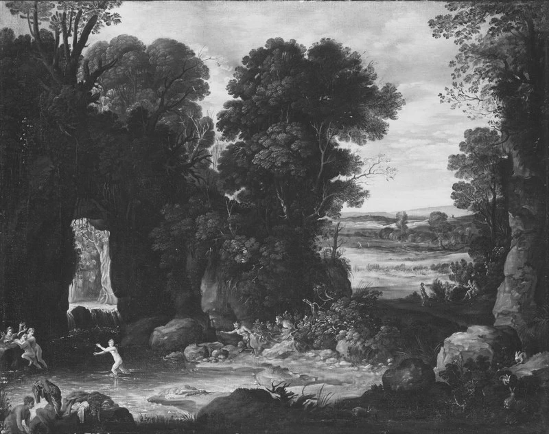 Paesaggio con satiri e ninfe - Nationalmuseum, Stockholm